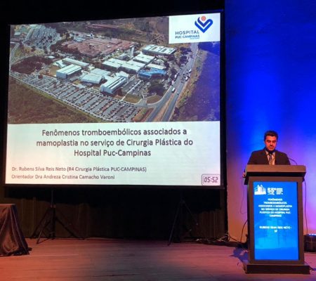 Apresentação de Trabalho no Congresso Brasileiro de Cirurgia Plástica - 2019 - Recife- PE